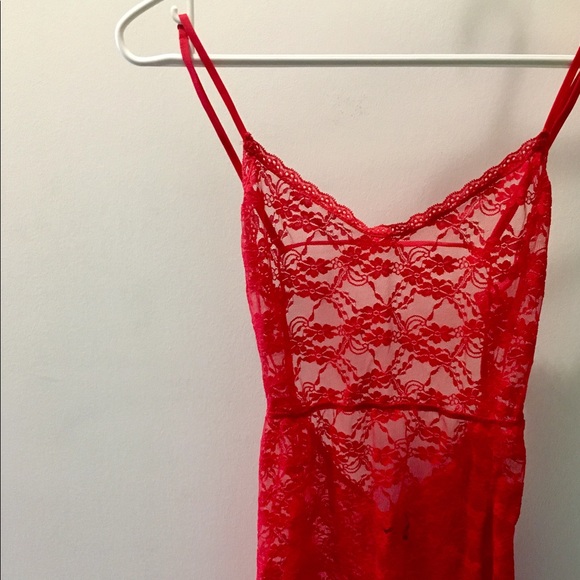 Lace teddy - Picture 2 of 3